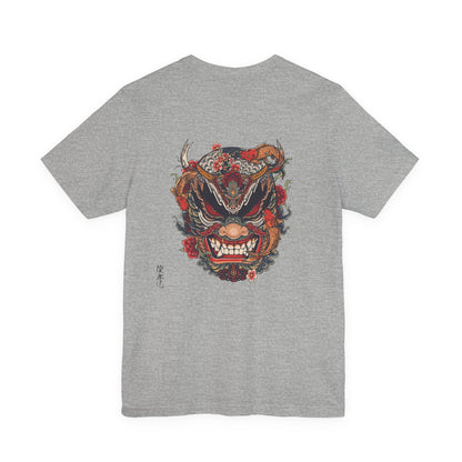 The Bold Oni Mask Streetwear T-Shirt