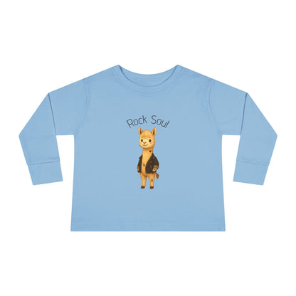 Magliette Rock Soul Kids - Alpaca - Animali dolci con un ritmo ribelle