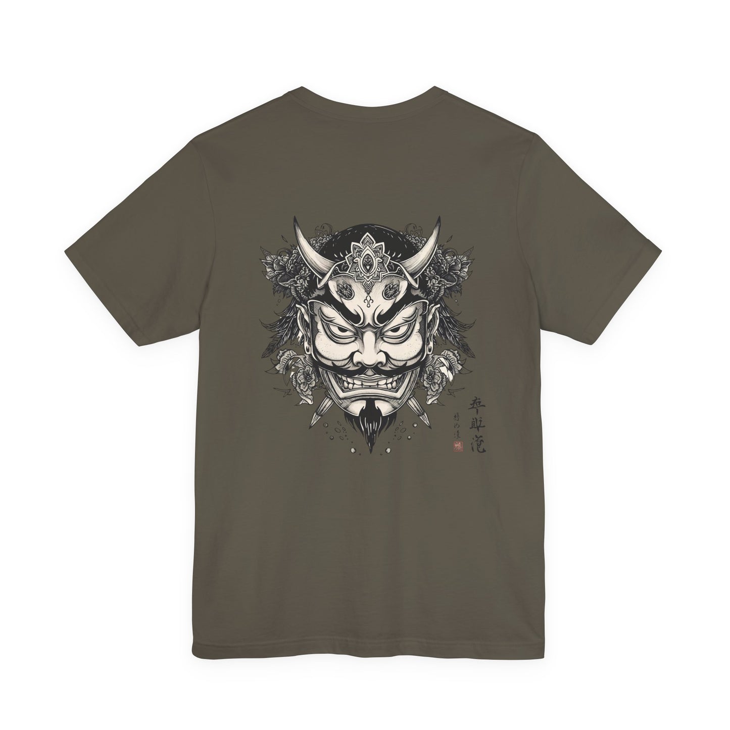 The Bold Oni Mask Streetwear T-Shirt