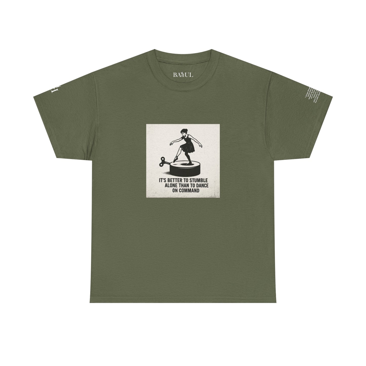 T-shirt Ribelle – Maglietta Unisex in Cotone Pesante per Spiriti Liberi.