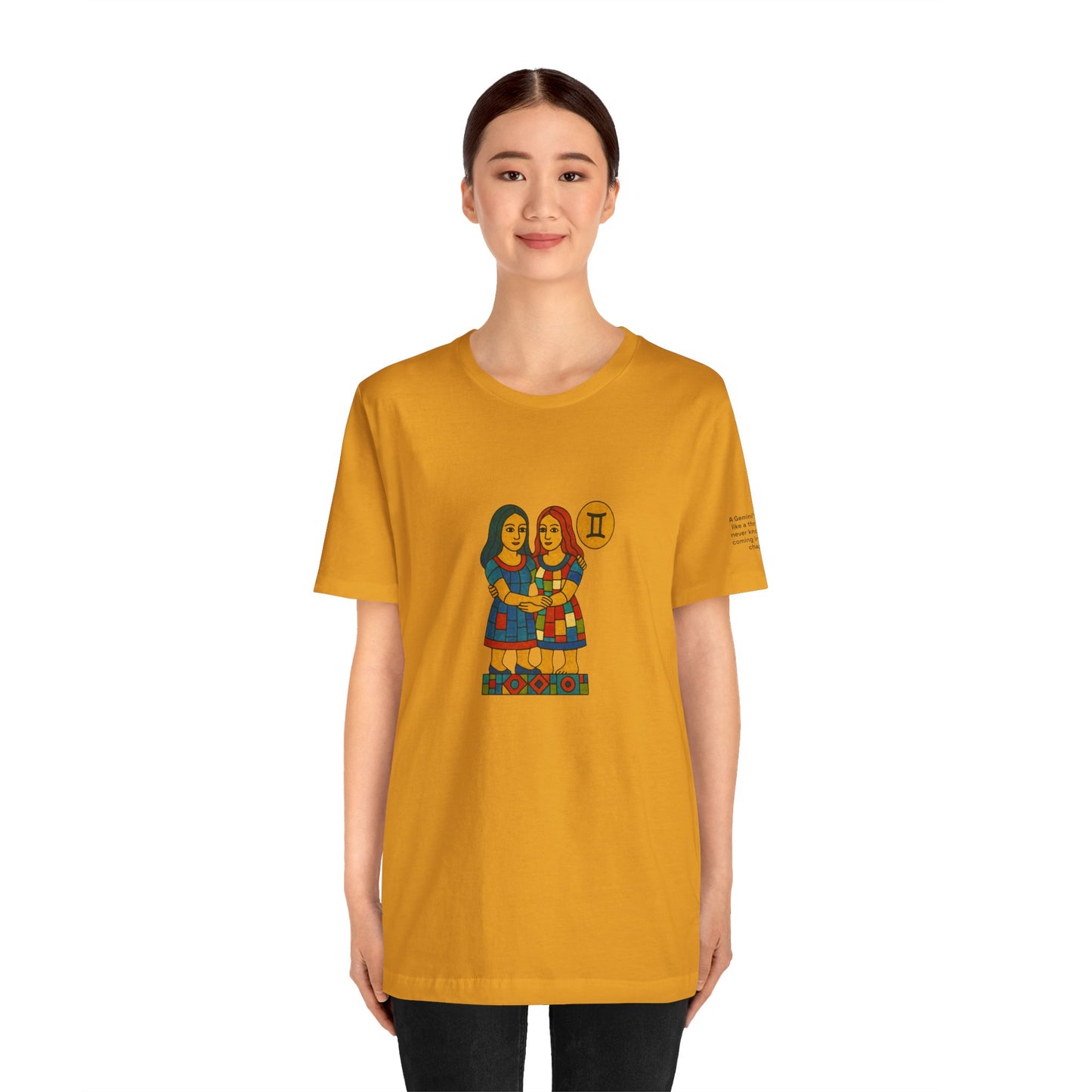 GEMINI - T-shirt, The Zodiac in Colors
