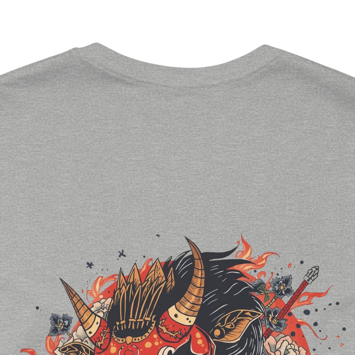 The Bold Oni Mask Streetwear T-Shirt