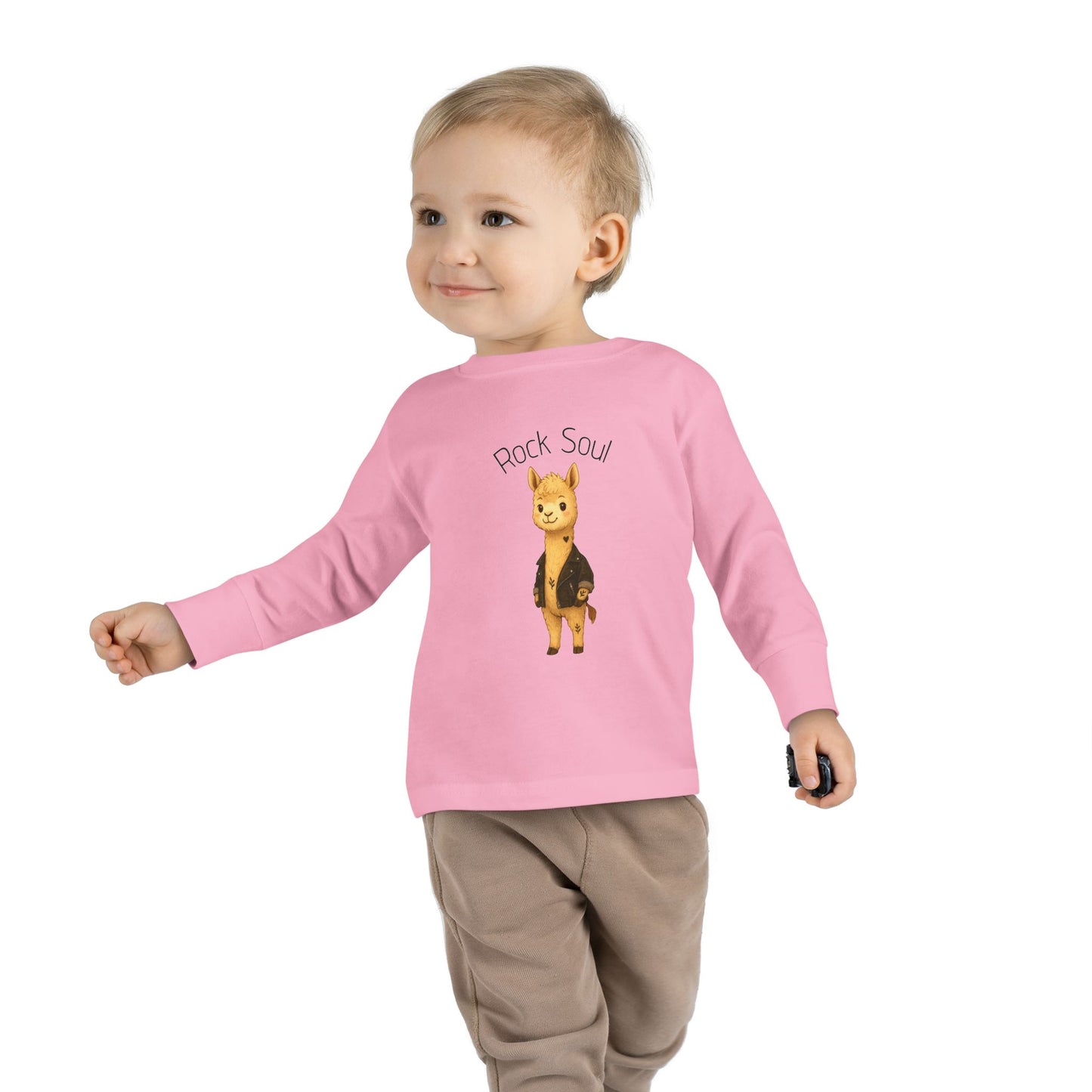 Magliette Rock Soul Kids - Alpaca - Animali dolci con un ritmo ribelle