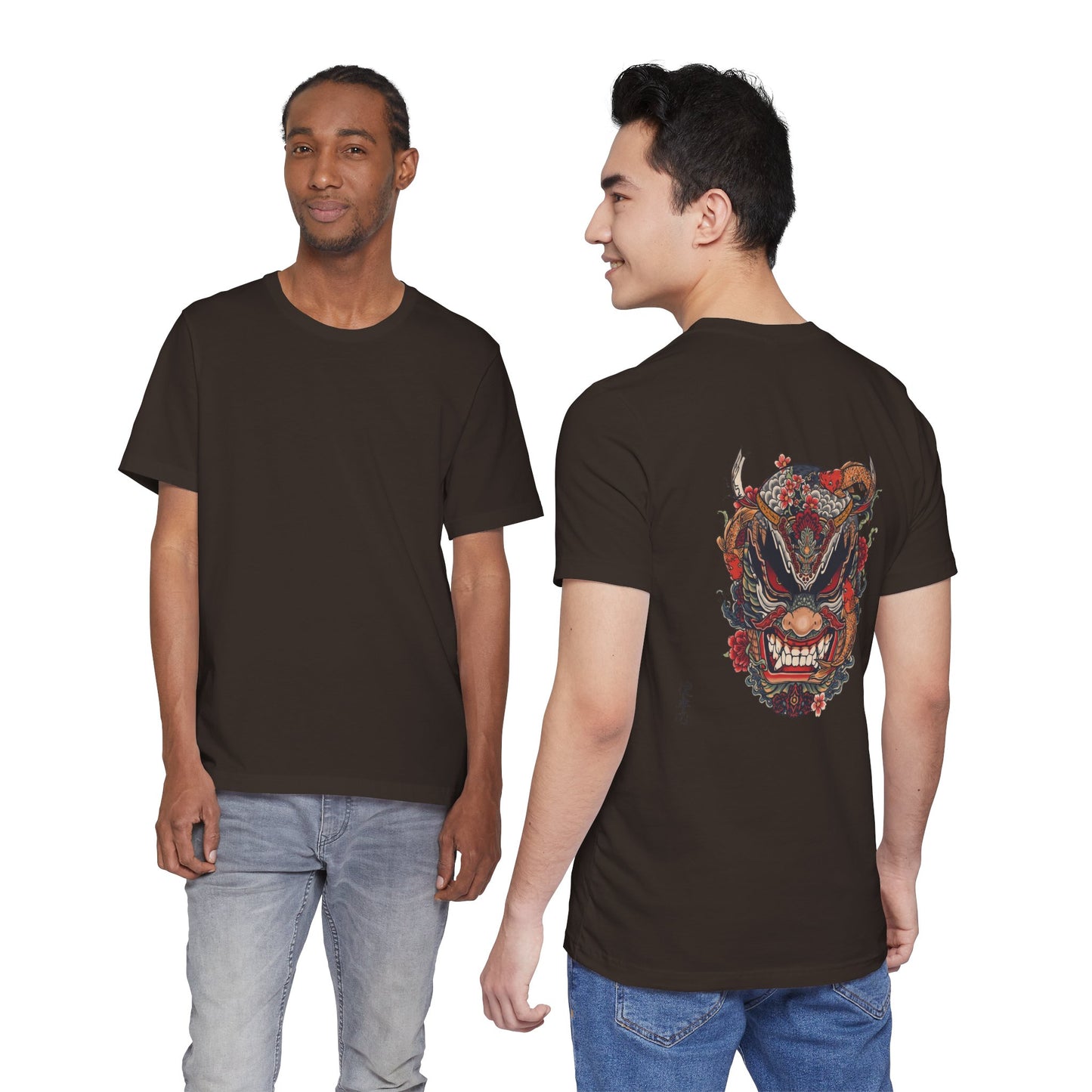 The Bold Oni Mask Streetwear T-Shirt