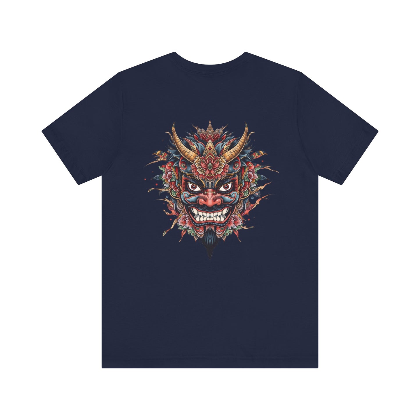 The Bold Oni Mask Streetwear T-Shirt