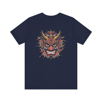 The Bold Oni Mask Streetwear T-Shirt