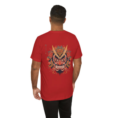 The Bold Oni Mask Streetwear T-Shirt