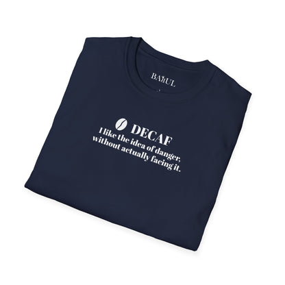 CoffeeTherapy T-Shirt – Irony Is the Best Cure (Right After Coffee)