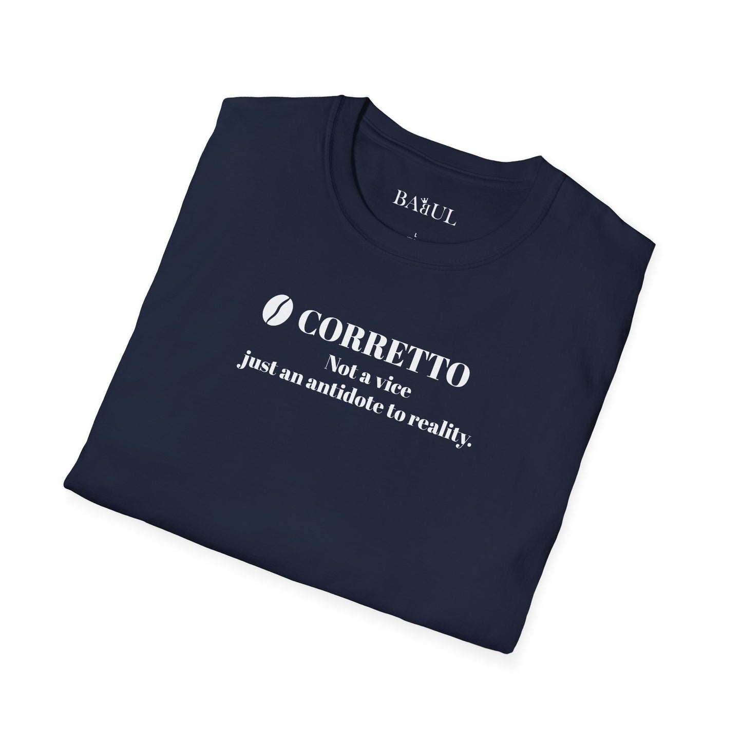 CoffeeTherapy T-Shirt – Irony Is the Best Cure (Right After Coffee)