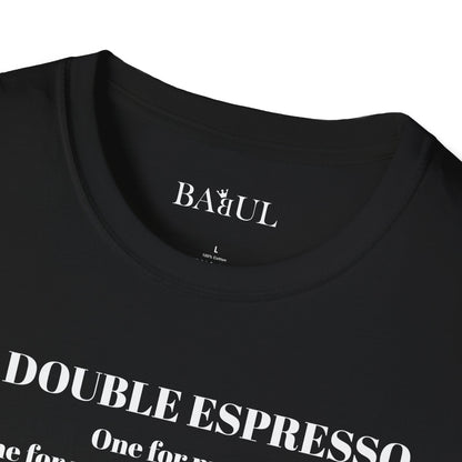 CoffeeTherapy T-Shirt – Irony Is the Best Cure (Right After Coffee)