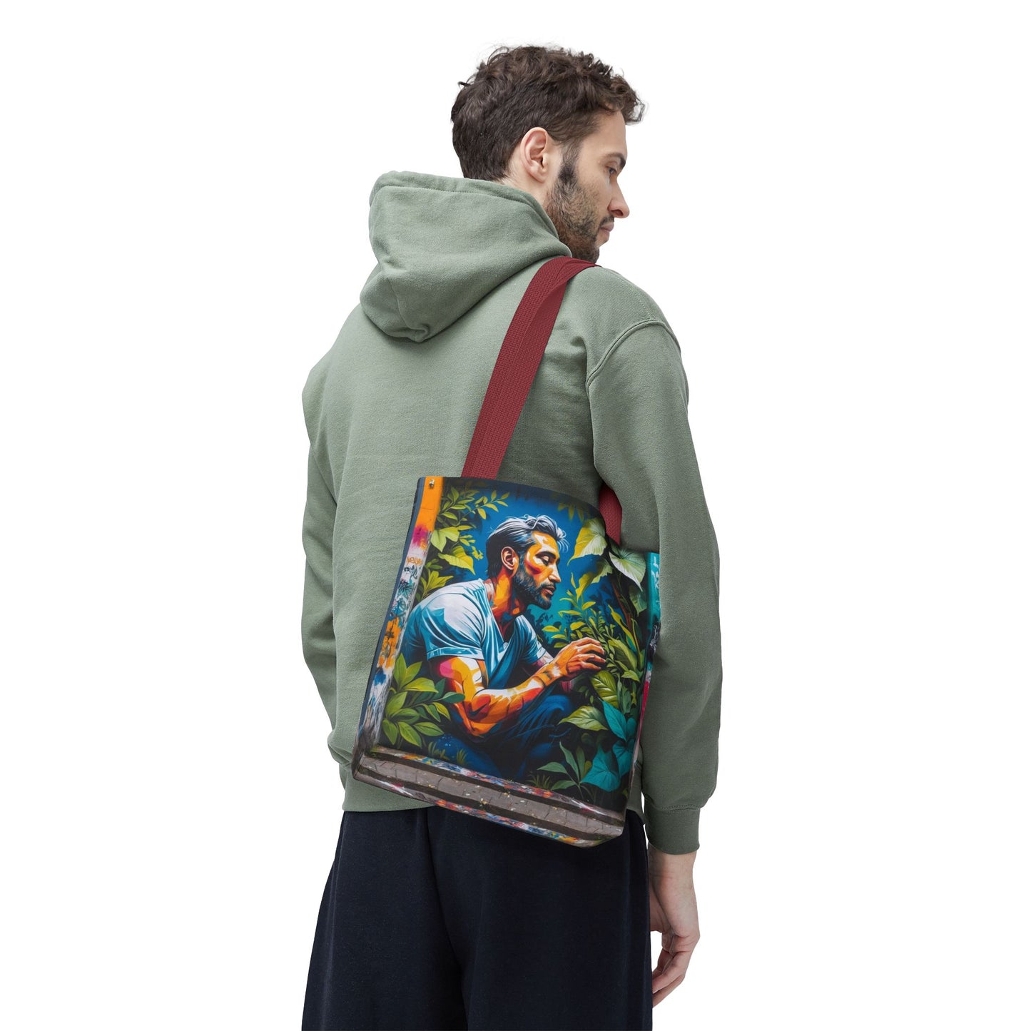 Artistic Surge - Eco-Friendly Canvas Tote Bag - LOVE FOR NATURE
