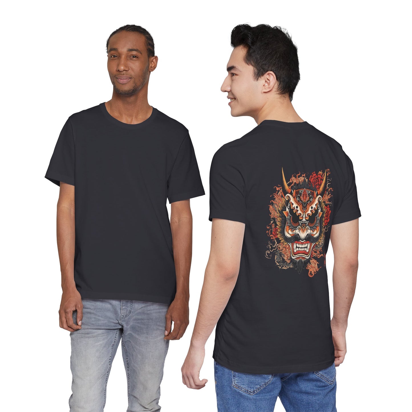 The Bold Oni Mask Streetwear T-Shirt