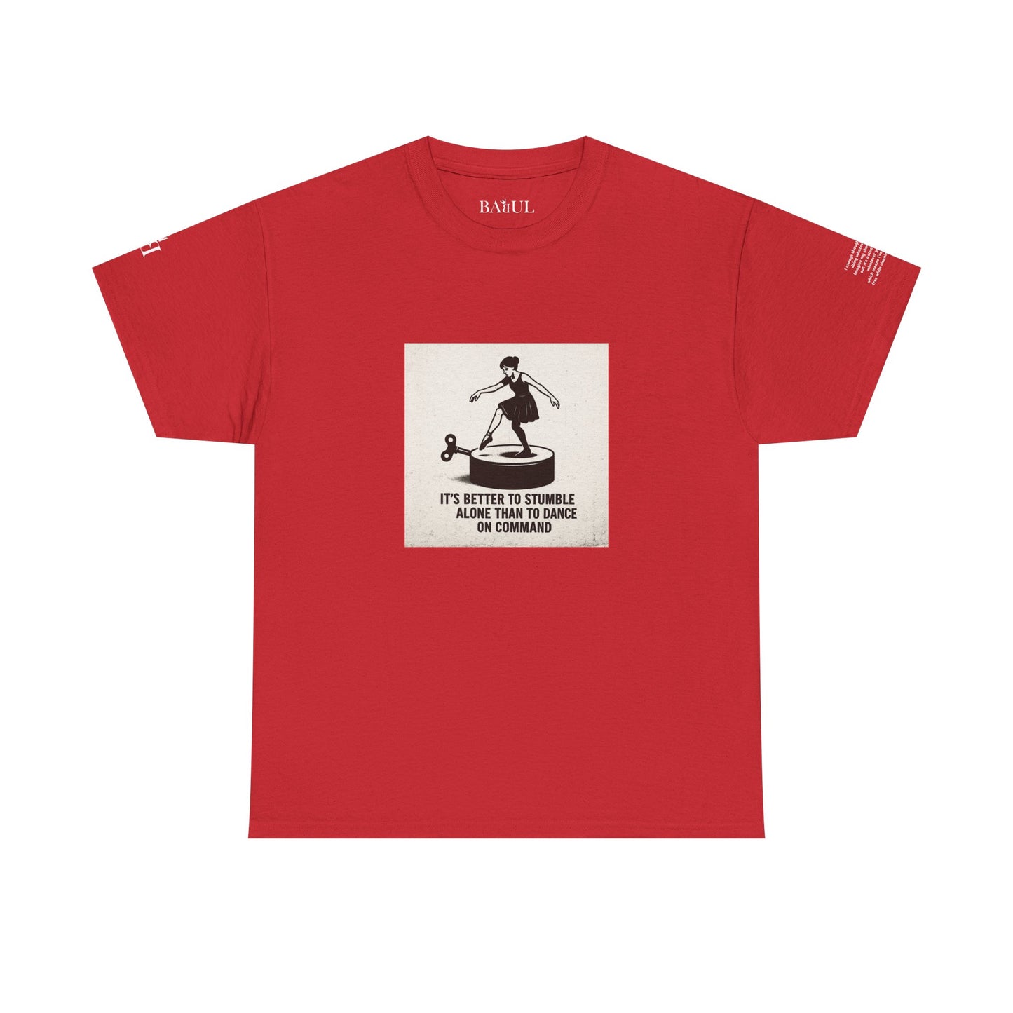 T-shirt Ribelle – Maglietta Unisex in Cotone Pesante per Spiriti Liberi.