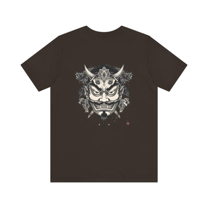 The Bold Oni Mask Streetwear T-Shirt