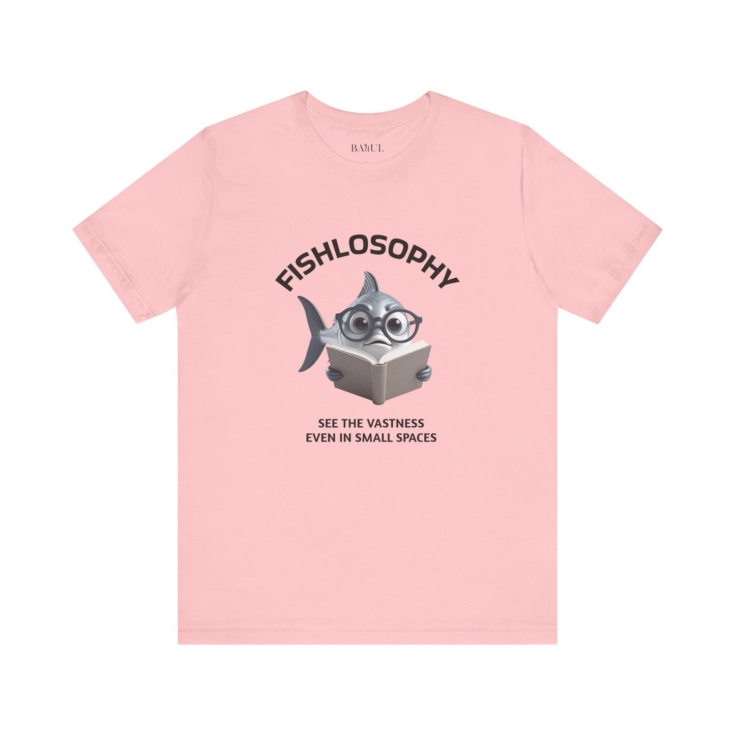 Fishlosophy Unisex Jersey Maglietta a maniche corte – Vedi la vastità anche in spazi ristretti.