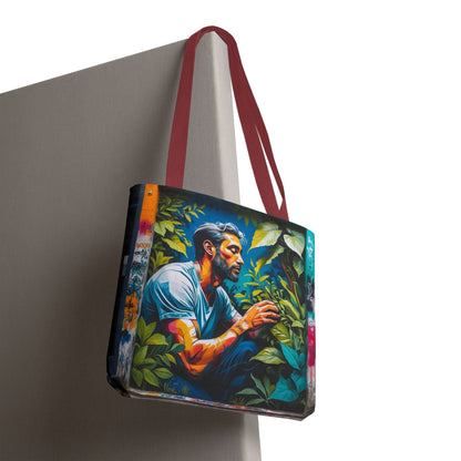Artistic Surge - Eco-Friendly Canvas Tote Bag - LOVE FOR NATURE