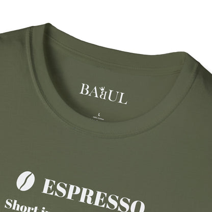 CoffeeTherapy T-Shirt – Irony Is the Best Cure (Right After Coffee)