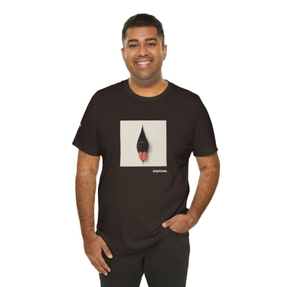 T-Shirt unisex  DOGART - FONTANA - Un dipinto iconico rivisitato con i cani