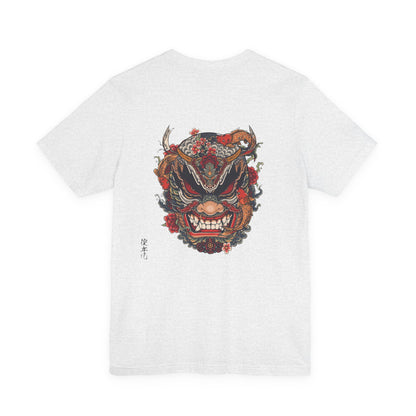 The Bold Oni Mask Streetwear T-Shirt