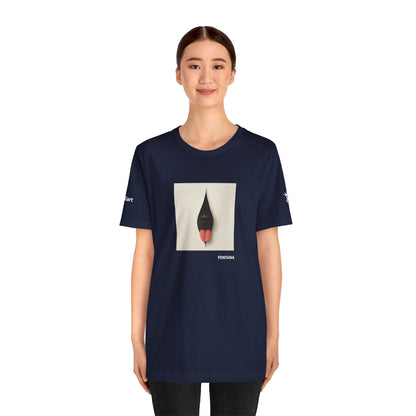 T-Shirt unisex  DOGART - FONTANA - Un dipinto iconico rivisitato con i cani