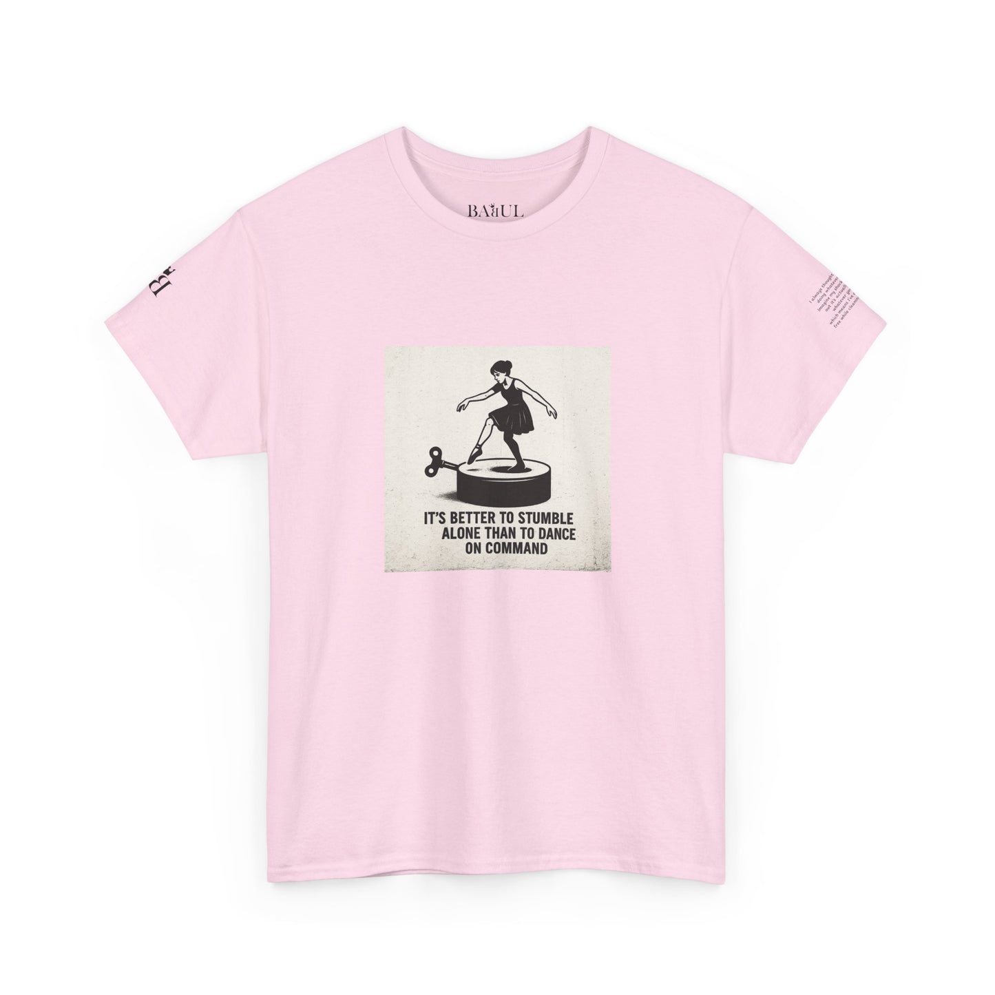 T-shirt Ribelle – Maglietta Unisex in Cotone Pesante per Spiriti Liberi.