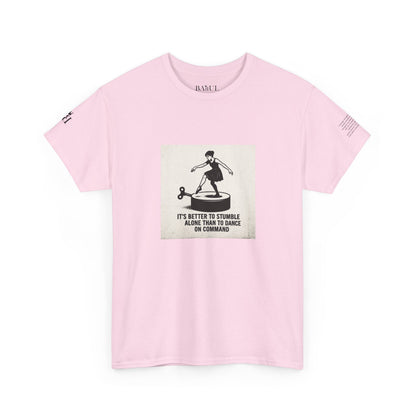 T-shirt Ribelle – Maglietta Unisex in Cotone Pesante per Spiriti Liberi.