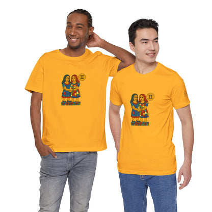 GEMINI - T-shirt, The Zodiac in Colors