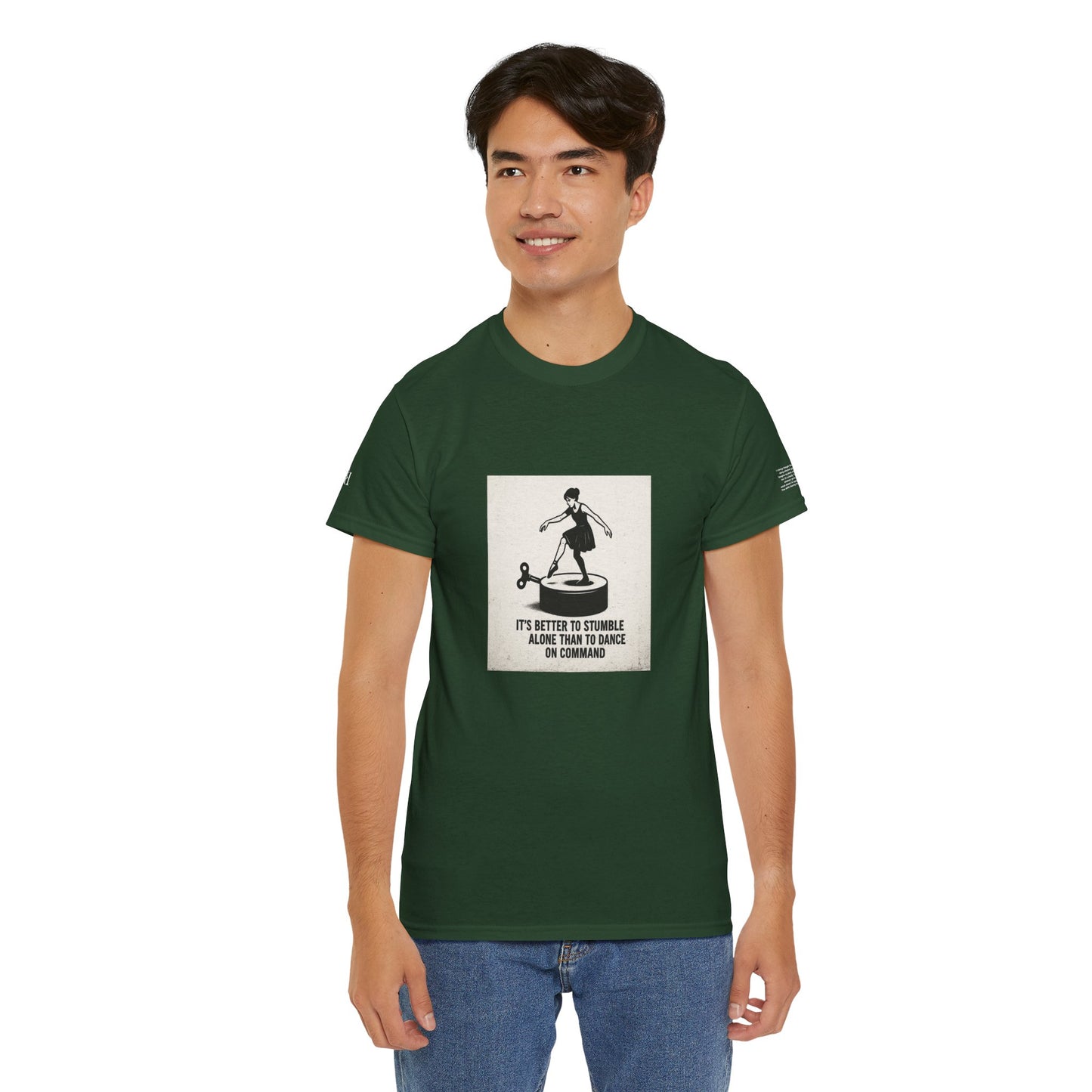 T-shirt Ribelle – Maglietta Unisex in Cotone Pesante per Spiriti Liberi.