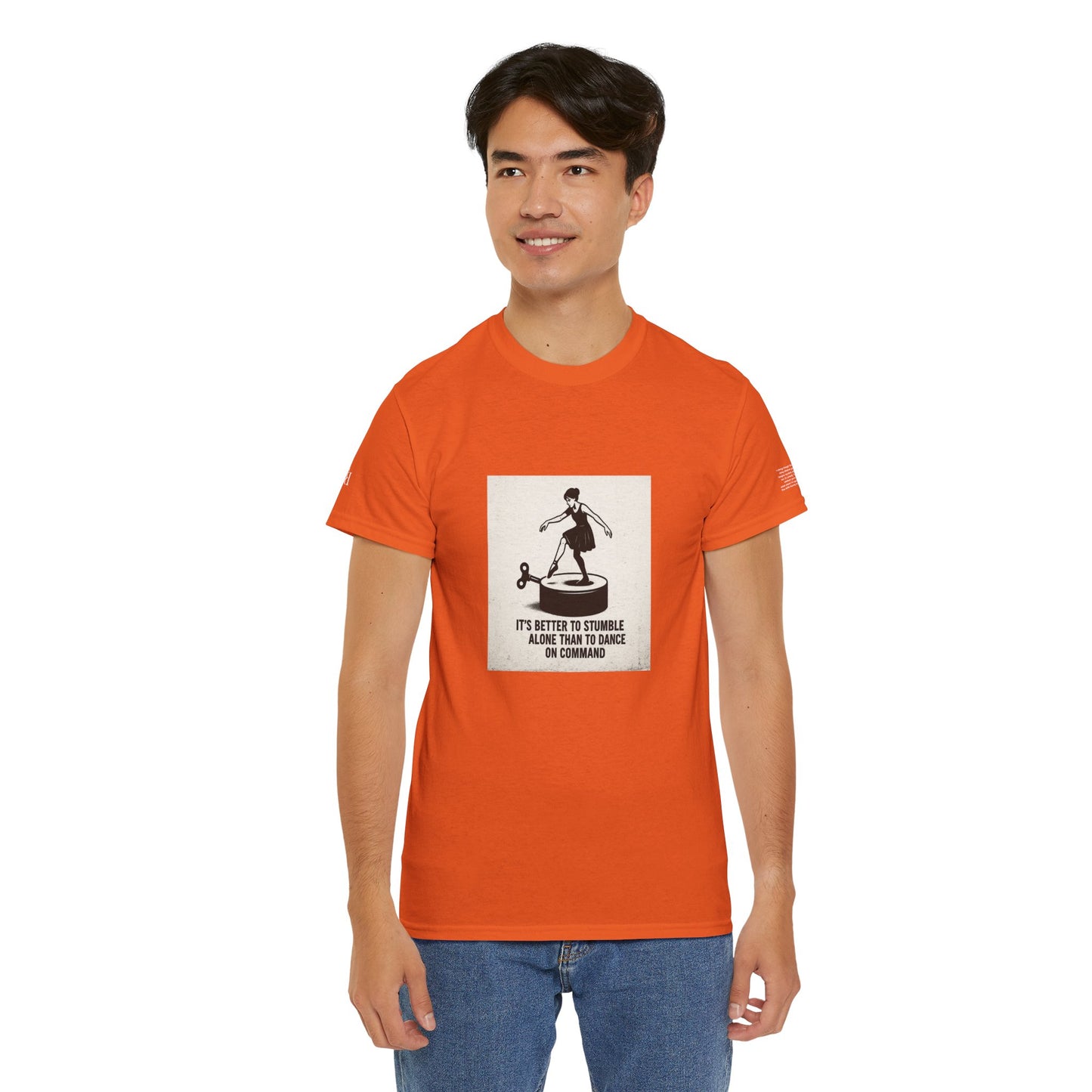 T-shirt Ribelle – Maglietta Unisex in Cotone Pesante per Spiriti Liberi.