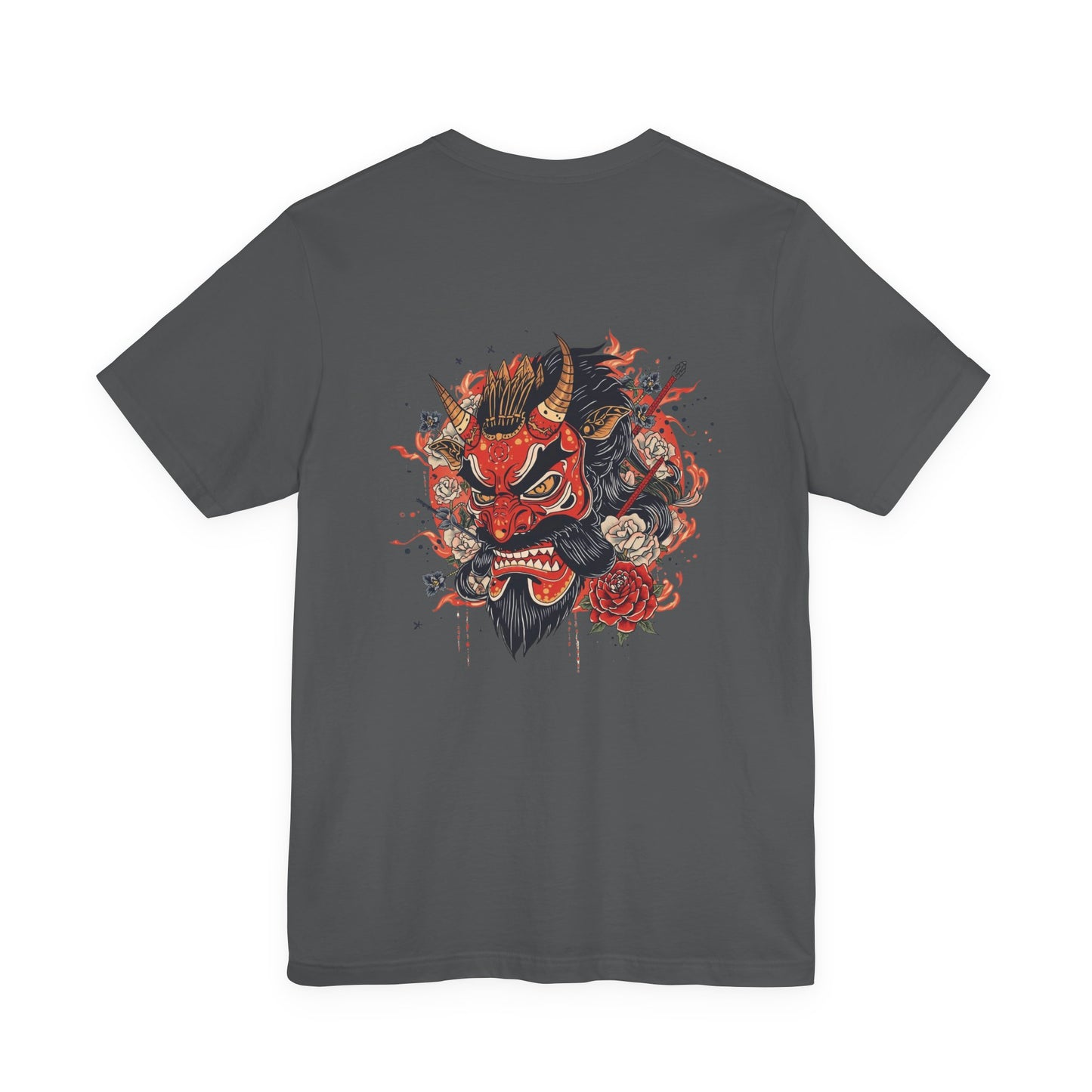 The Bold Oni Mask Streetwear T-Shirt