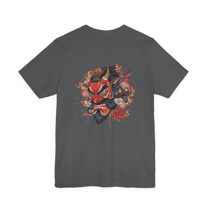 The Bold Oni Mask Streetwear T-Shirt