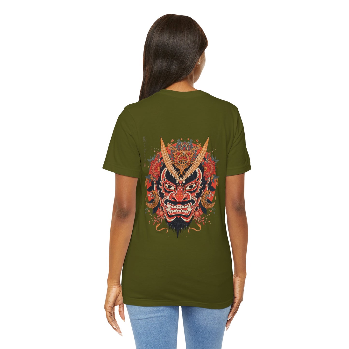 The Bold Oni Mask Streetwear T-Shirt