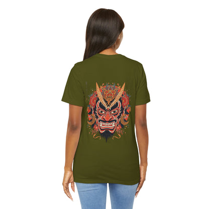 The Bold Oni Mask Streetwear T-Shirt