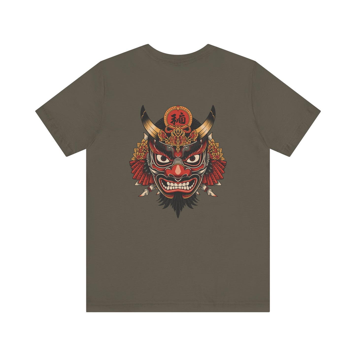 The Bold Oni Mask Streetwear T-Shirt