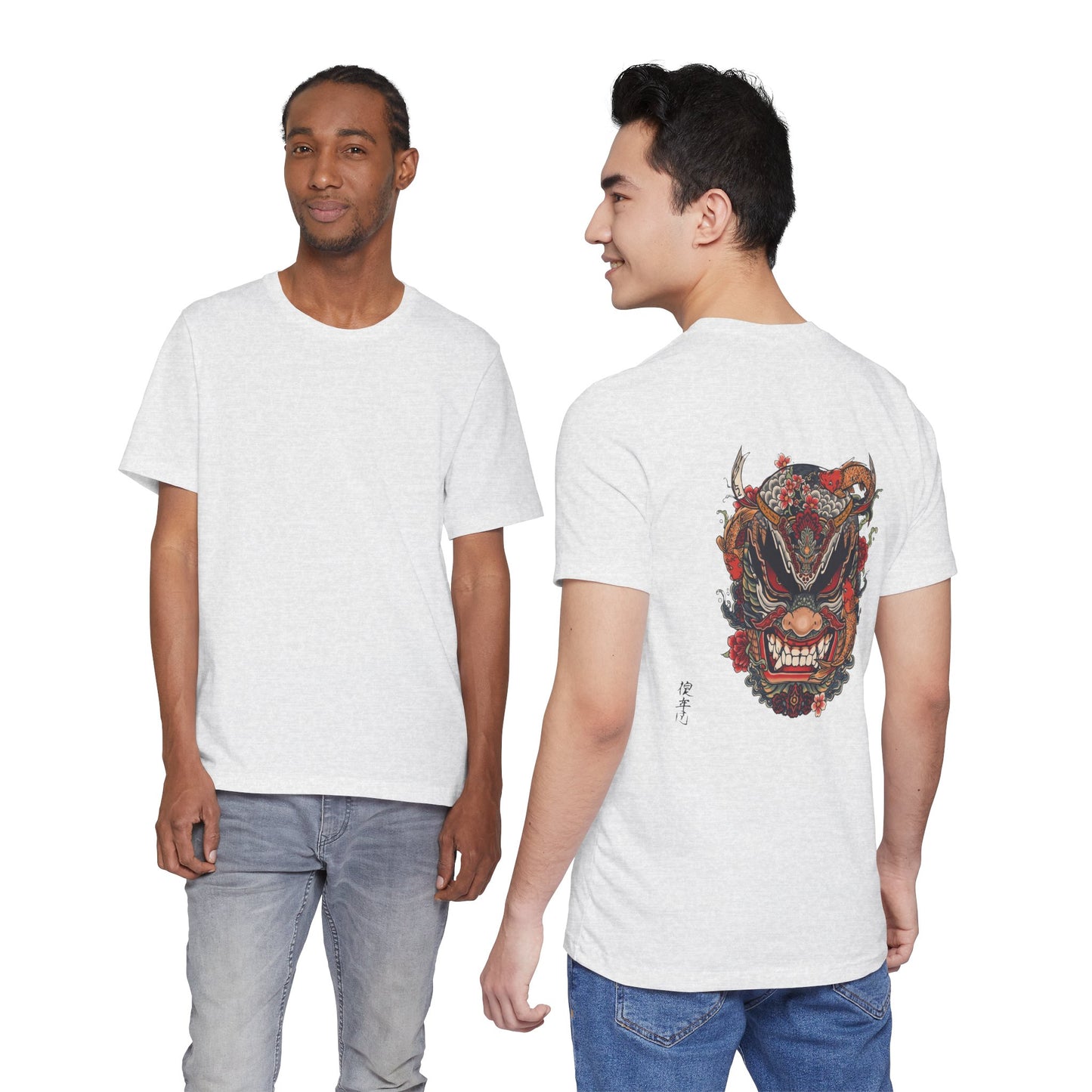 The Bold Oni Mask Streetwear T-Shirt