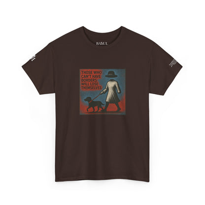 T-shirt Ribelle – Maglietta Unisex in Cotone Pesante per Spiriti Liberi.
