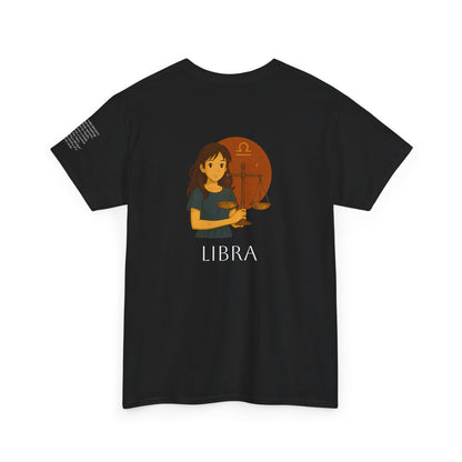 BILANCIA - T-shirt Zodiacali da sogno: la magia delle stelle in stile Ghibli