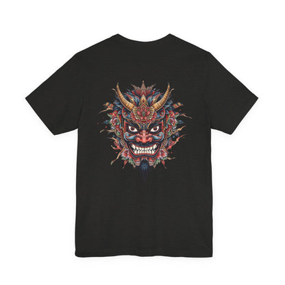 The Bold Oni Mask Streetwear T-Shirt