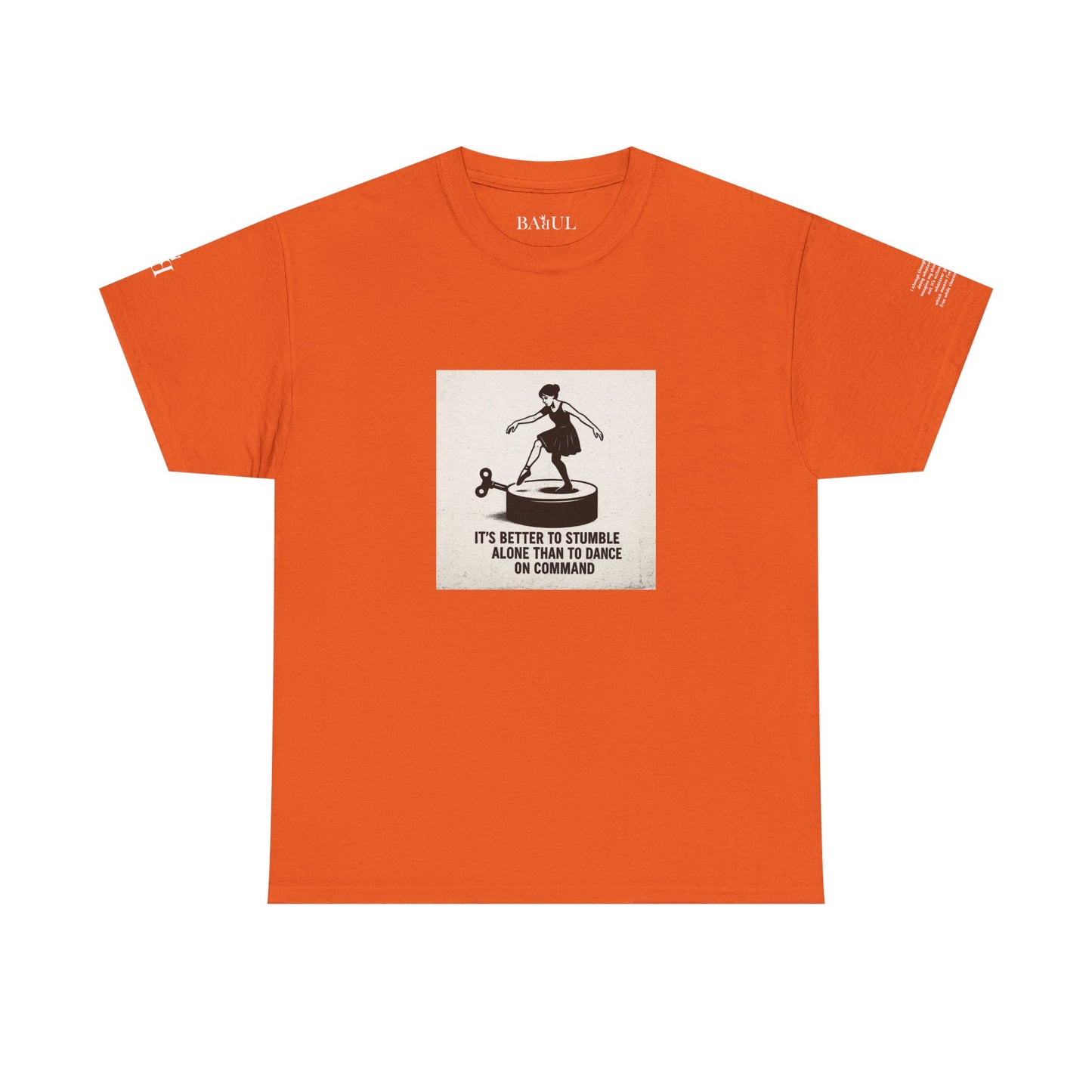 T-shirt Ribelle – Maglietta Unisex in Cotone Pesante per Spiriti Liberi.