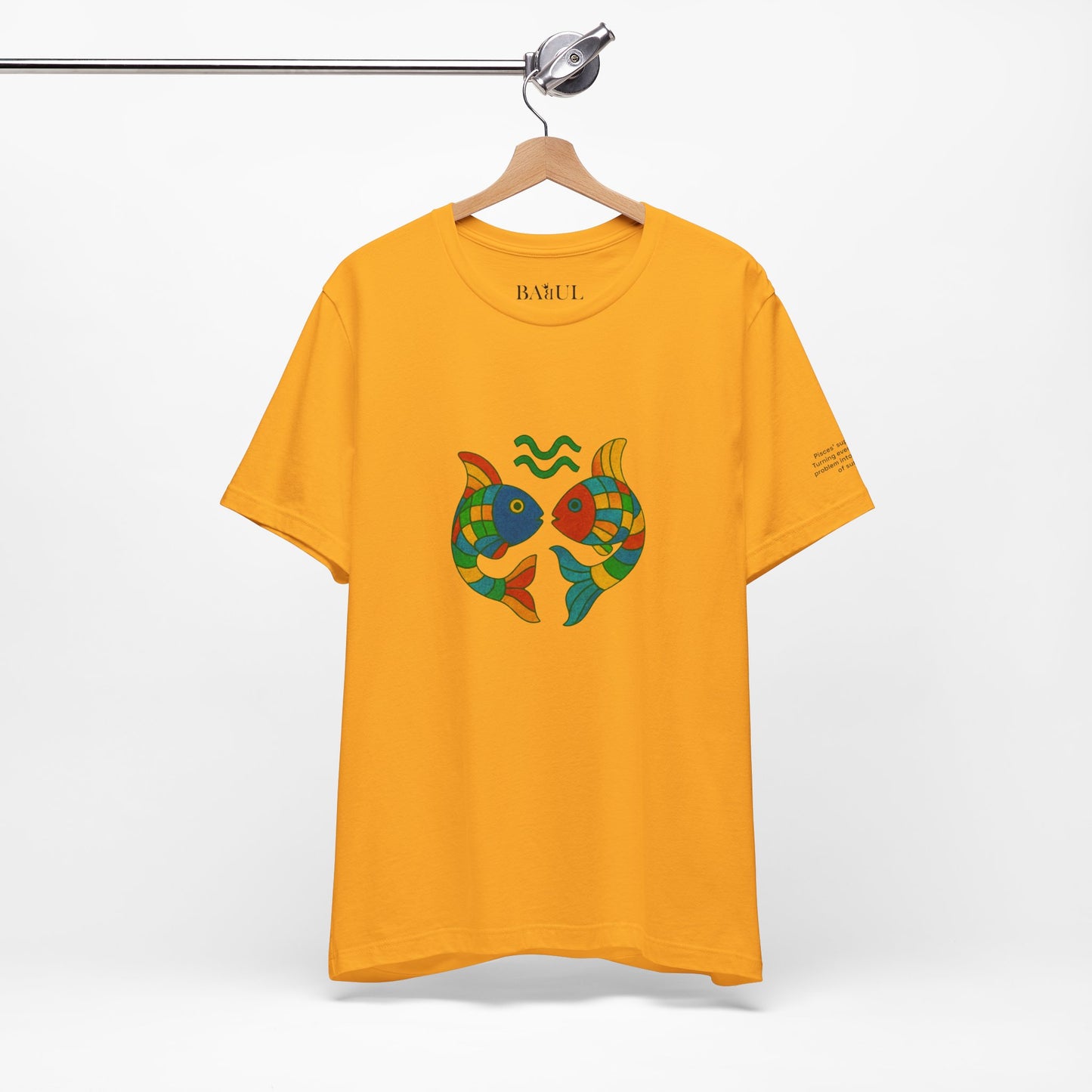 PISCES - T-shirt, The Zodiac in Colors