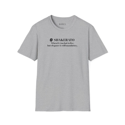 CoffeeTherapy T-Shirt – Irony Is the Best Cure (Right After Coffee)