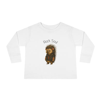 Magliette Rock Soul per bambini - Porcospino - Animali dolci con un ritmo ribelle