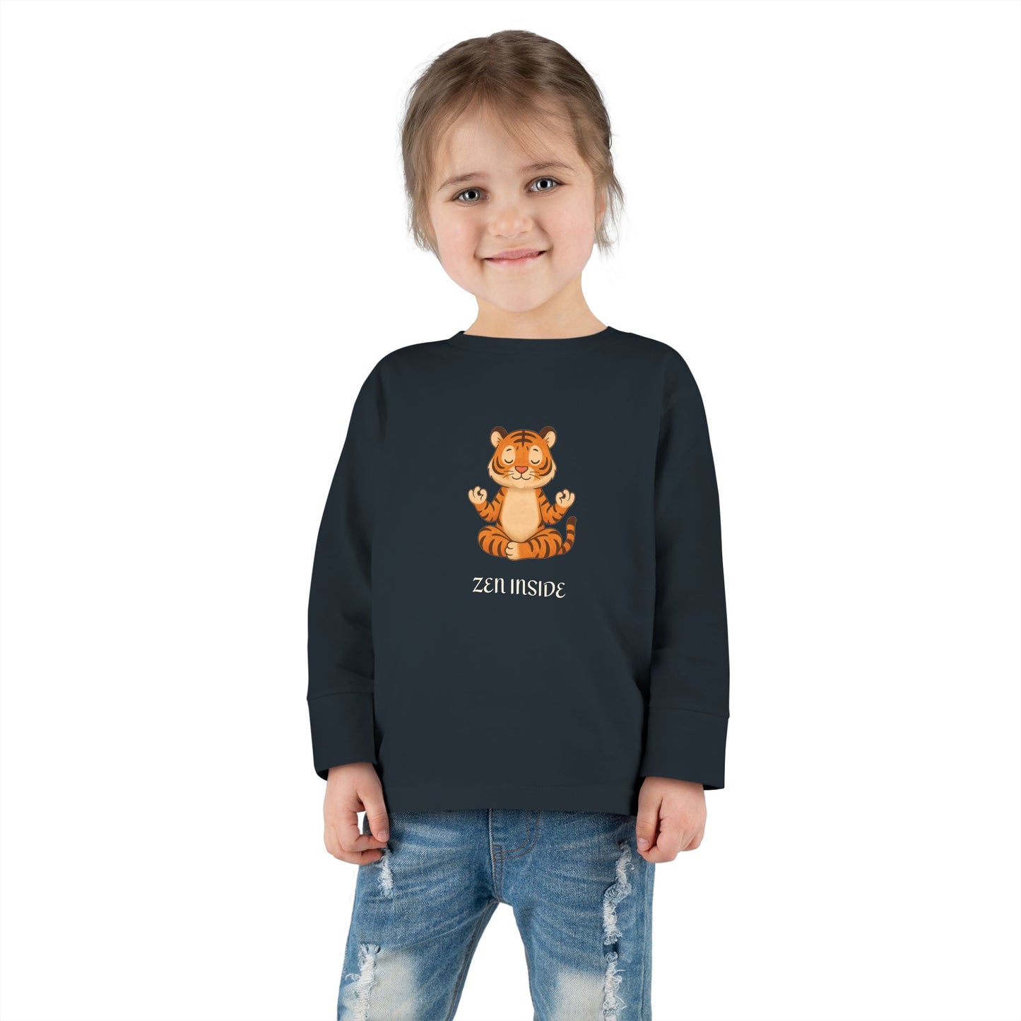 Maglietta a maniche lunghe Zen Inside - TIGRE