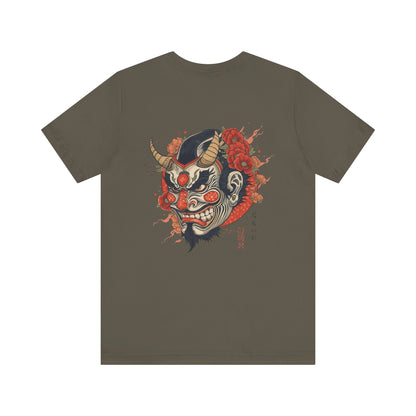The Bold Oni Mask Streetwear T-Shirt