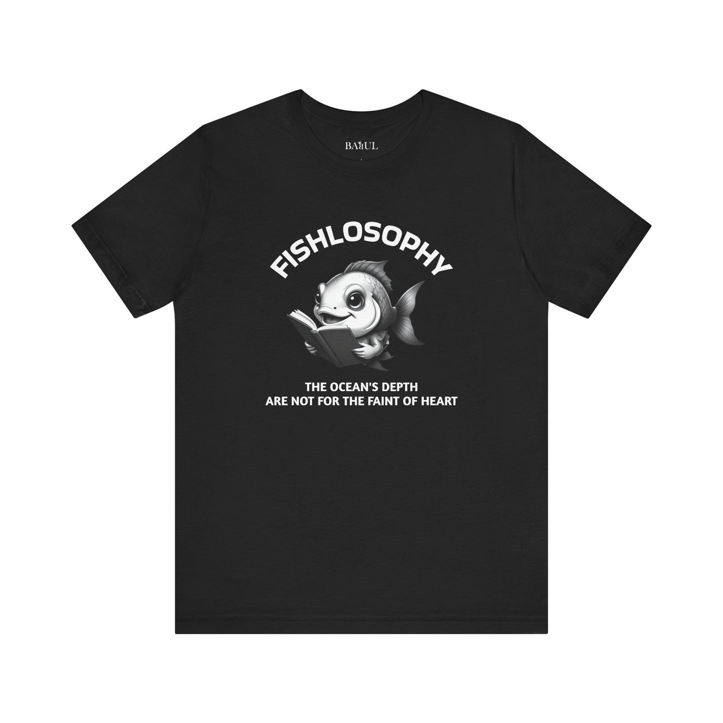 Fishlosophy Unisex Jersey Maglietta a maniche corte – Vedi la vastità anche in piccoli spazi.