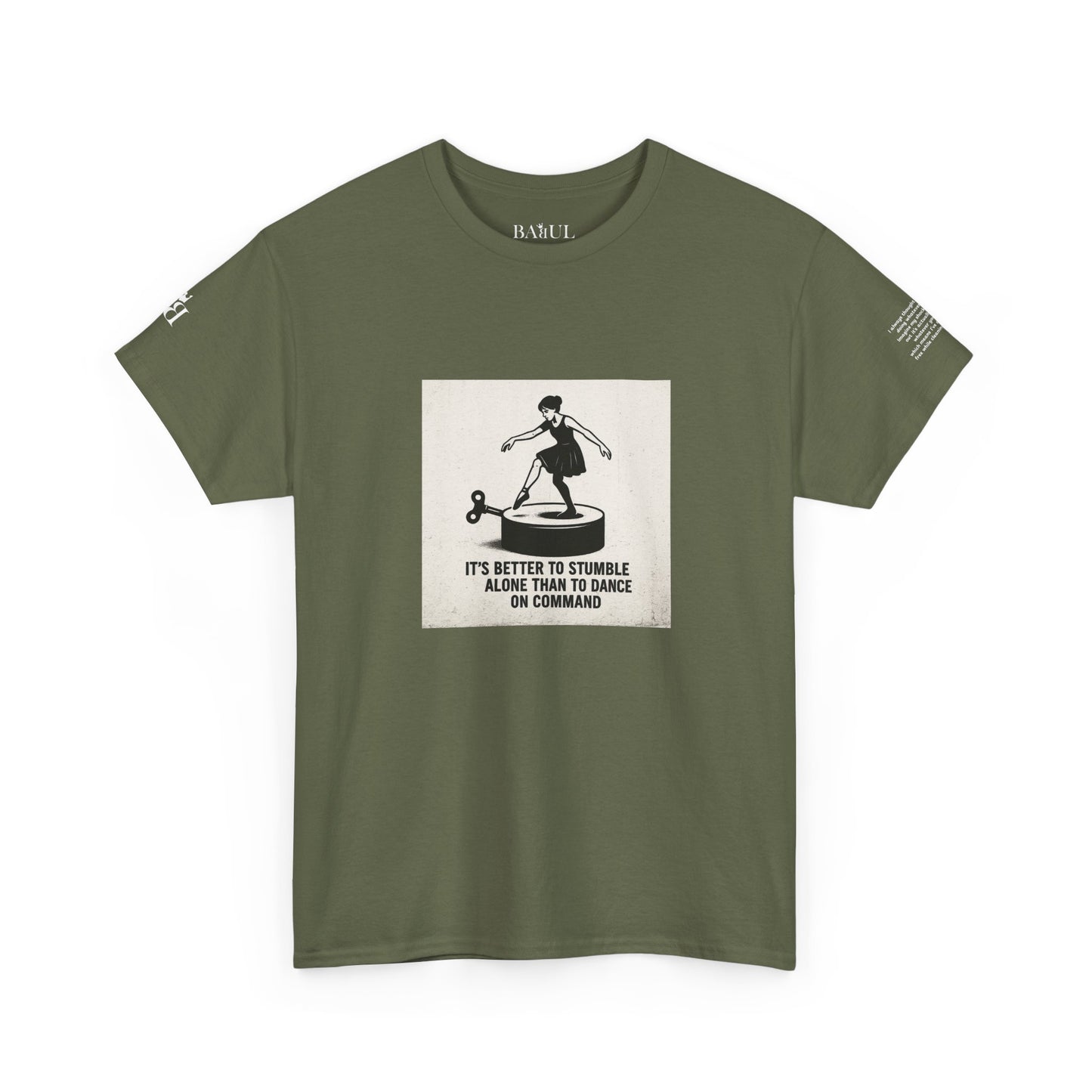 T-shirt Ribelle – Maglietta Unisex in Cotone Pesante per Spiriti Liberi.