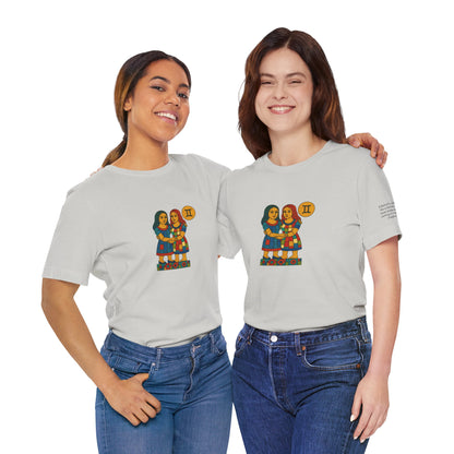 GEMINI - T-shirt, The Zodiac in Colors