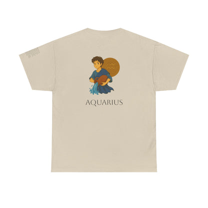 ACQUARIO - T-shirt Zodiacali da sogno: la magia delle stelle in stile Ghibli