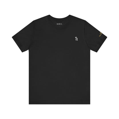 GUFO – Il veggente - Maglietta Magic Animals solo nera (grafica sul retro)