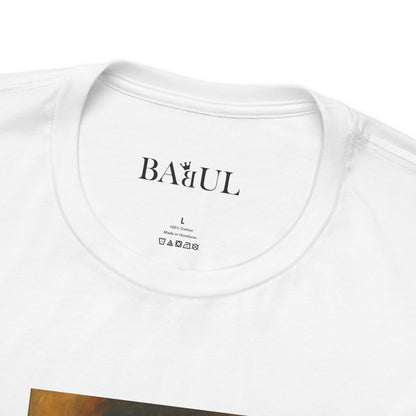 Unisex T-Shirt con cane DOGART  - MODIGLIANI - Un dipinto iconico rivisitato con i cani
